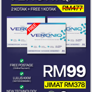 MEGA SALE - 2 KOTAK VERONIQX + PERCUMA 1